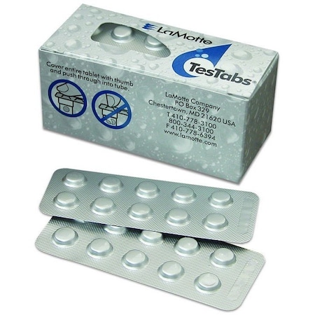 Lamotte Chlorine Dpd No 3 Instrument Grade Tablets, 100 Tablets 6197A-J